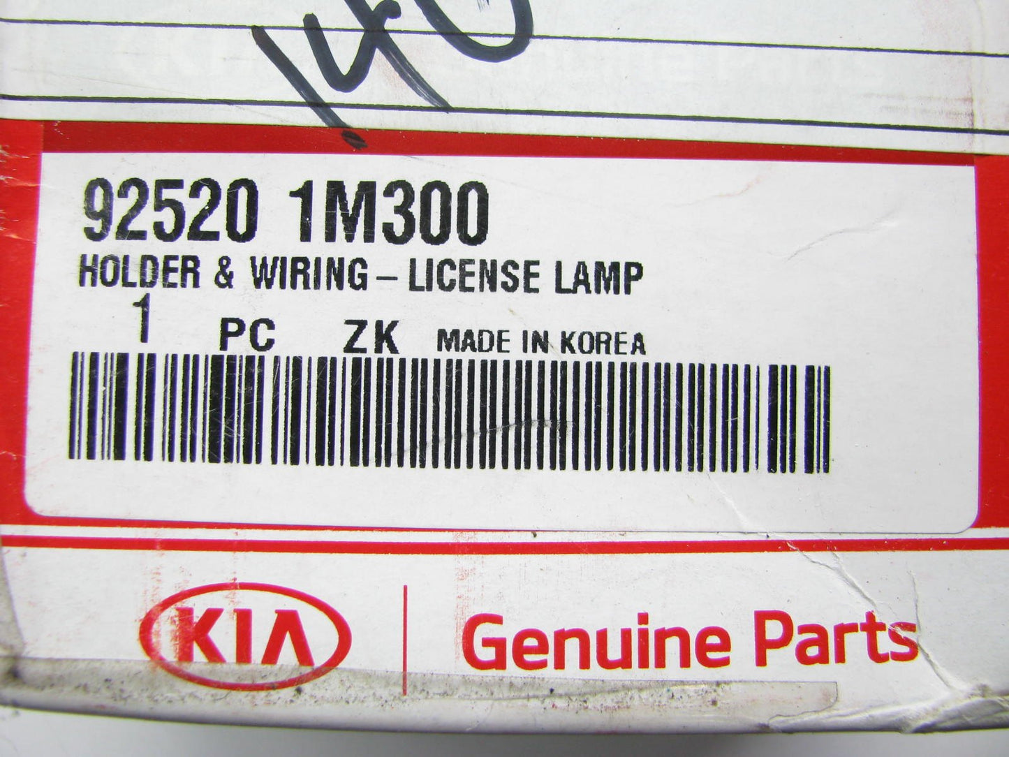 NEW - OEM 925201M300 License Plate Lamp Wire Harness For 2010-13 Kia Forte Koup