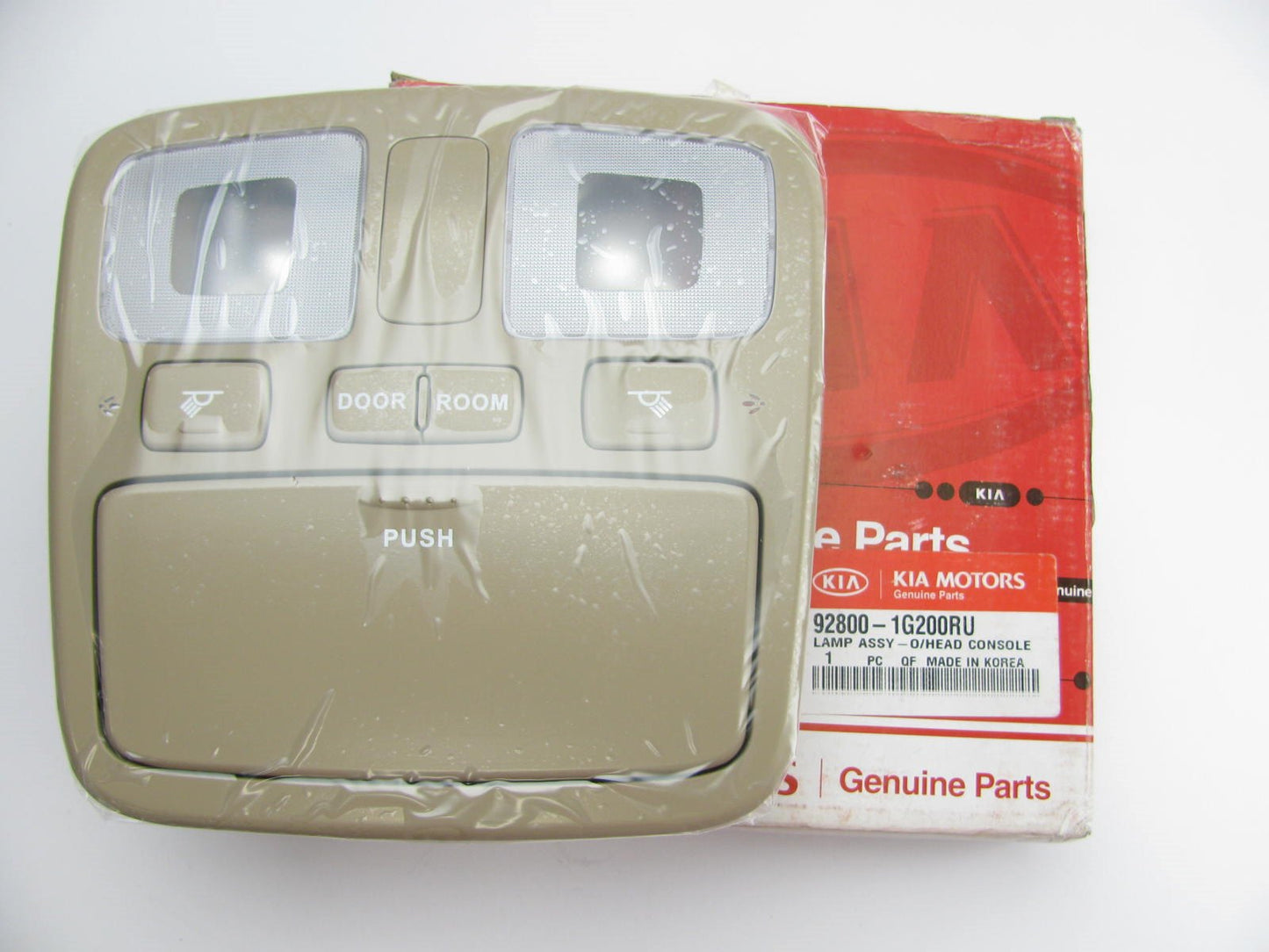 New Beige Overhead Console Reading Light Lamp OEM For 06-08 Kia Rio 928001G200RU