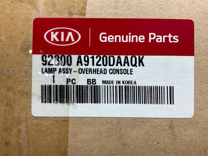 NEW Tan Overhead Console Map Light Lamp OEM For 15-16 Kia Sedona 92800A9120DAAQK