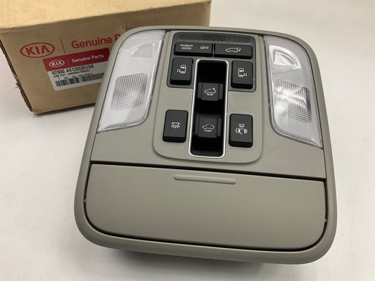 NEW GRAY Overhead Console Dome Light Lamp Sun Roof Switch OEM For 15-18 Sedona