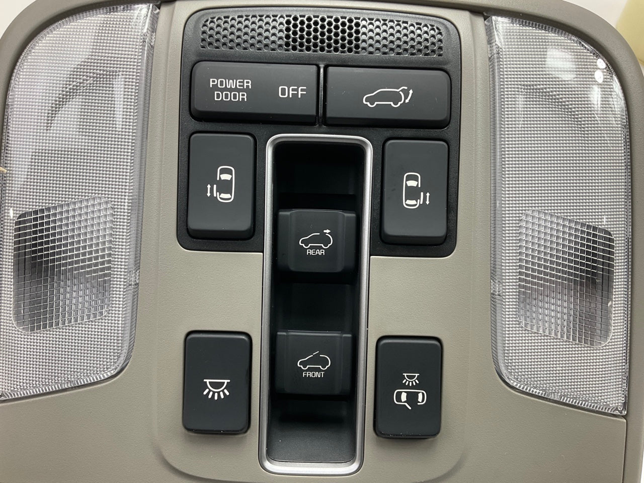 NEW GRAY Overhead Console Dome Light Lamp Sun Roof Switch OEM For 15-18 Sedona