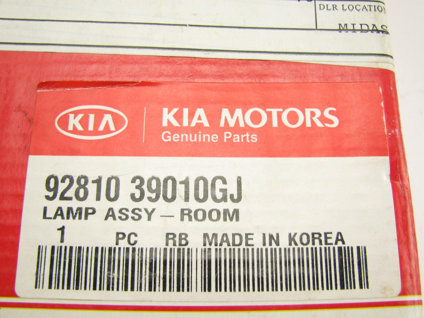 NEW GENUINE Overhead Dome Map Light Lamp OEM For 02-05 Optima GRAY 9281039010GJ