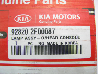 Overhead Console Lamp Dome Reading Light For 2007-08 Kia Spectra 928202F00087