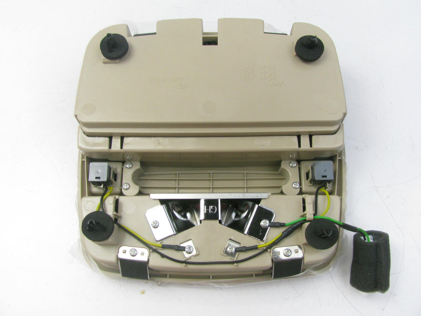 NEW - OEM 928303F02129 Overhead Console & Lamp Assembly For 2006-2009 Kia Amanti