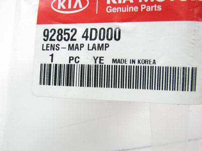 NEW Rear Over Head Map Light Lens OEM For 06-08 Optima 14-15 Sorento 928524D000