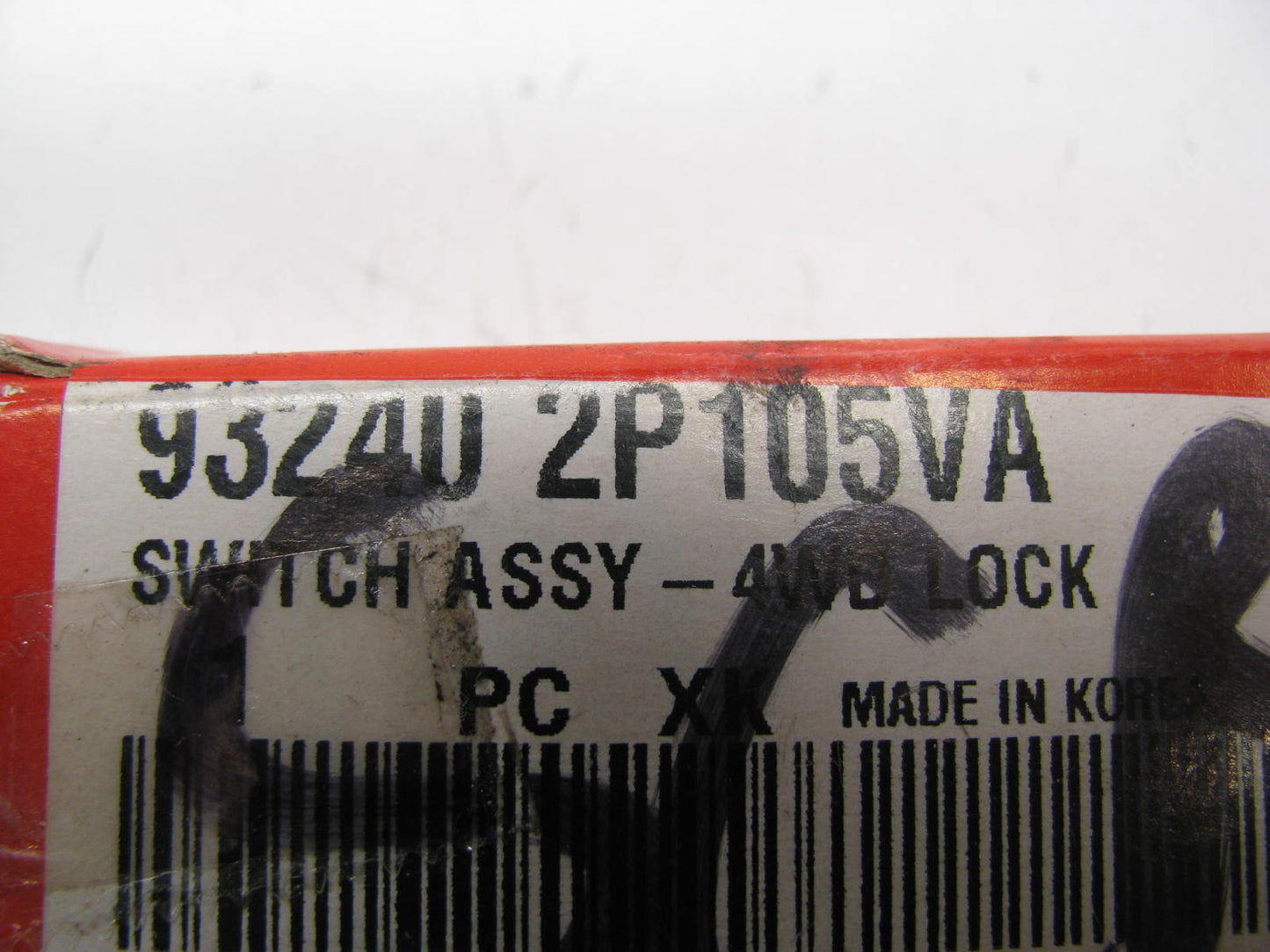 NEW - OEM Switch Lock Assembly For 2013-2014 Kia Sorento 4WD 932402P105VA