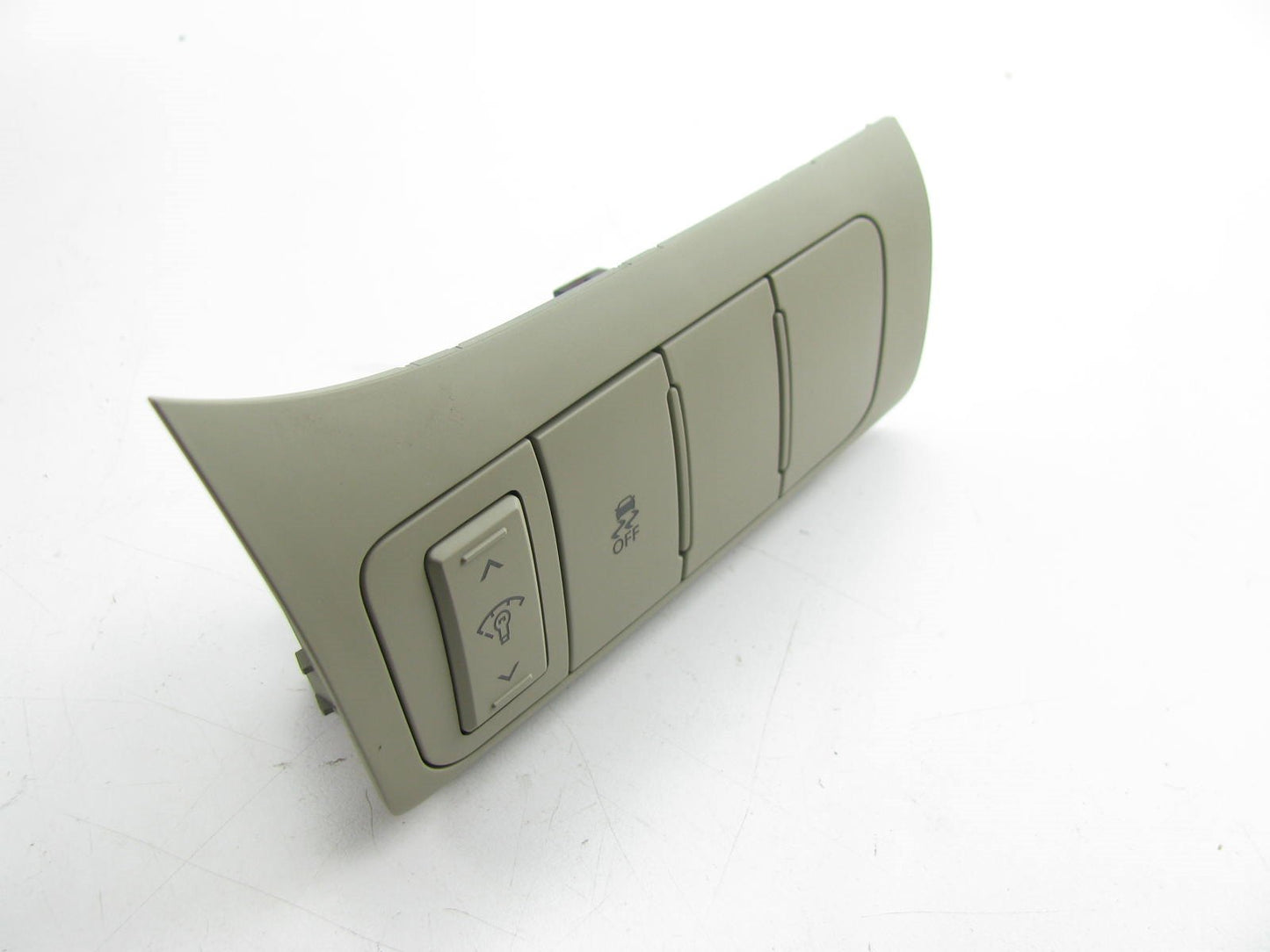 NEW - OEM Beige Lower Left Dash Cluster Traction Switch For 2011-2013 Kia Optima