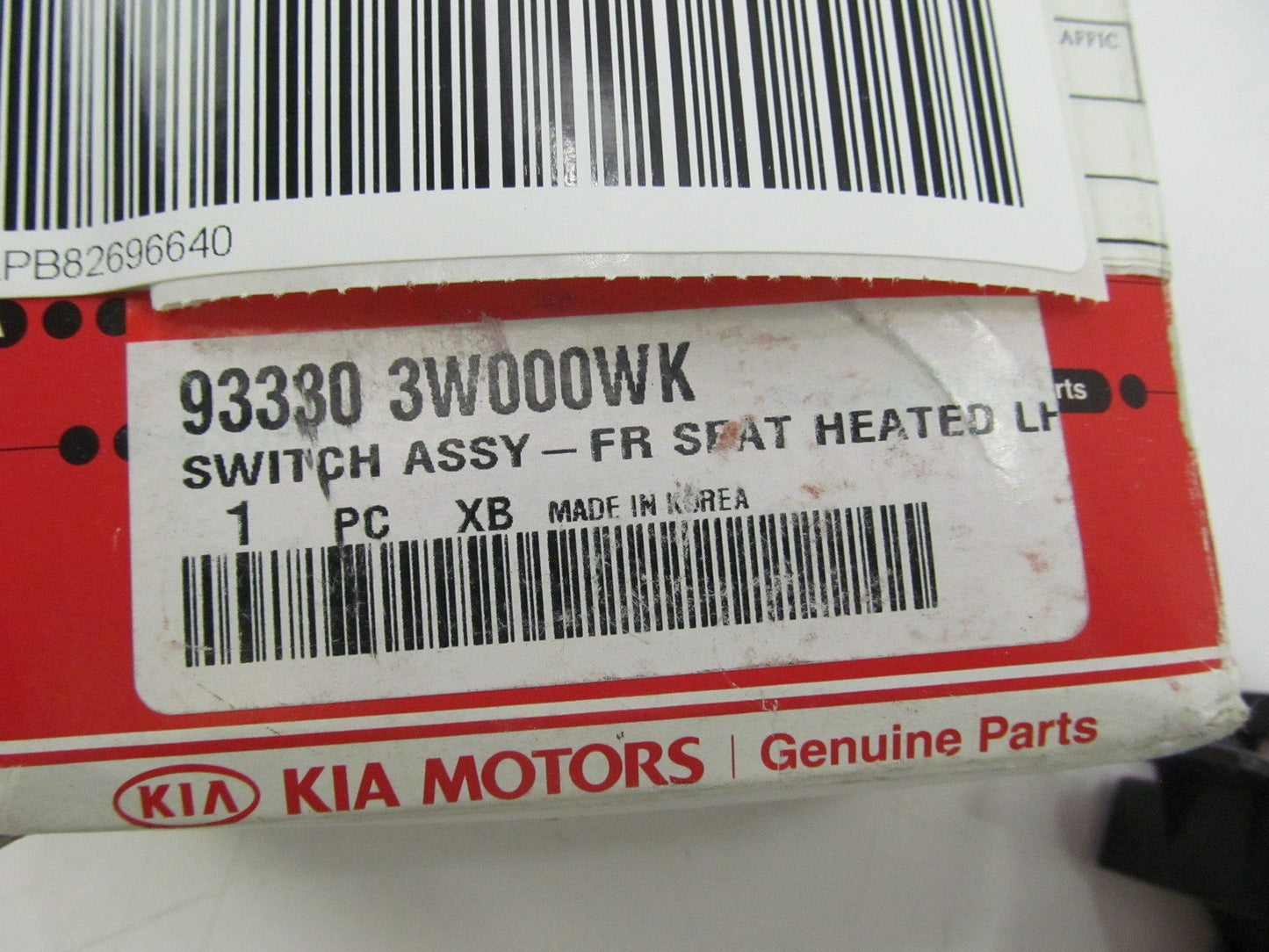 NEW GENUINE Left Seat Heater Switch OEM For 11-16 Kia Sportage 933303W000WK