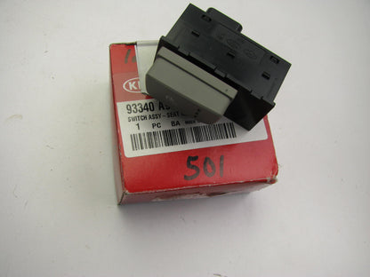 NEW - OEM 93340A9000GBU Front Right Seat Heater Switch For 2015-2021 Kia Sedona