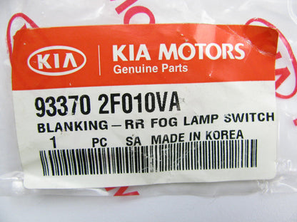 NEW Fog Lights Lamp Switch Blank Blanking Cover Cap Plate For 07-09 Kia Spectra