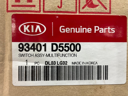 NEW - OEM 93401D5500 Turn Signal Headlamp Wiper Switch For 2016-2020 Kia Optima