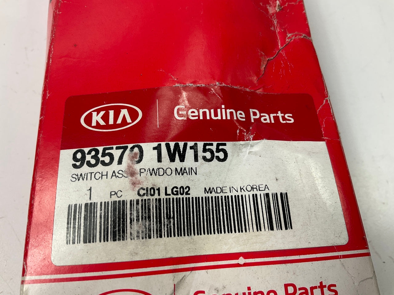 Driver Left Side Main Power Window Door Lock Switch OEM For 13-15 Rio 935701W155