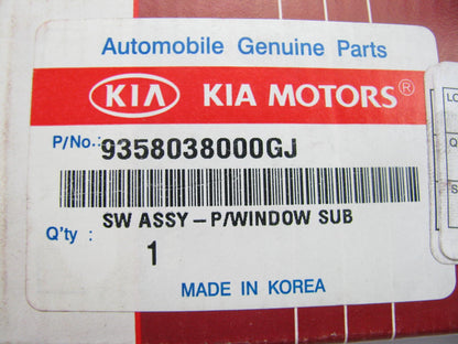 New OEM Rear Left Side Door Power Window Switch Pull Handle For 01-05 Kia Optima