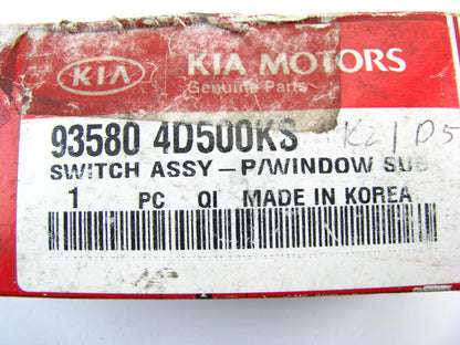New OEM Rear Right Side Door Power Window Switch GRAY For 2006 Sedona