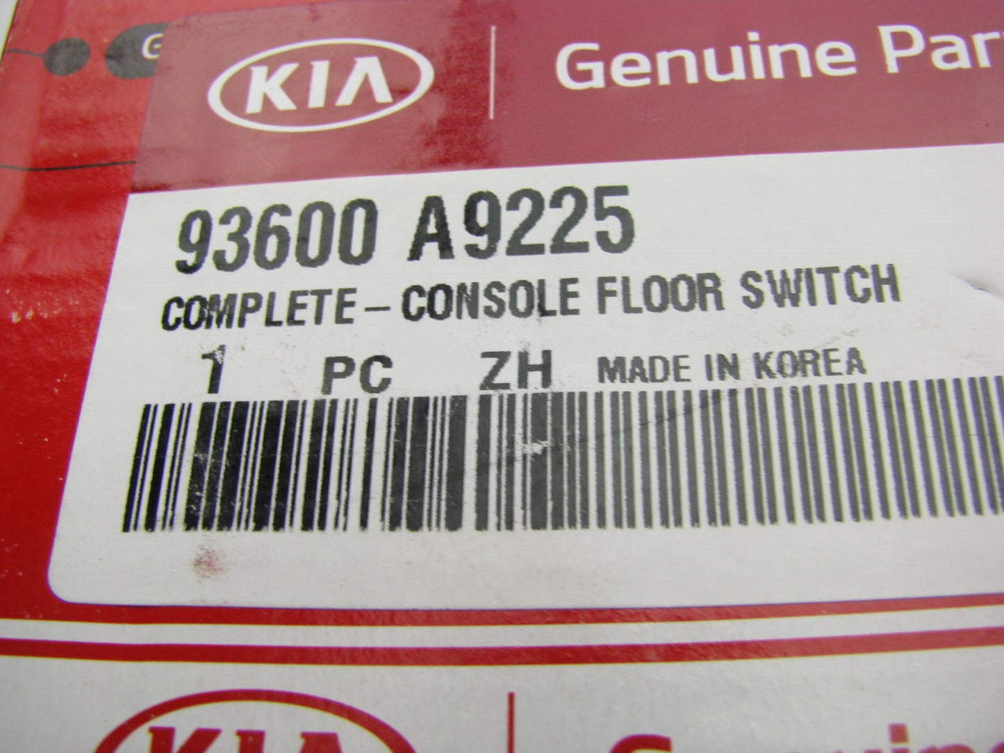 NEW OEM Active ECO Parking Assist Off/on Console Switch For 2015-2018 Kia Sedona