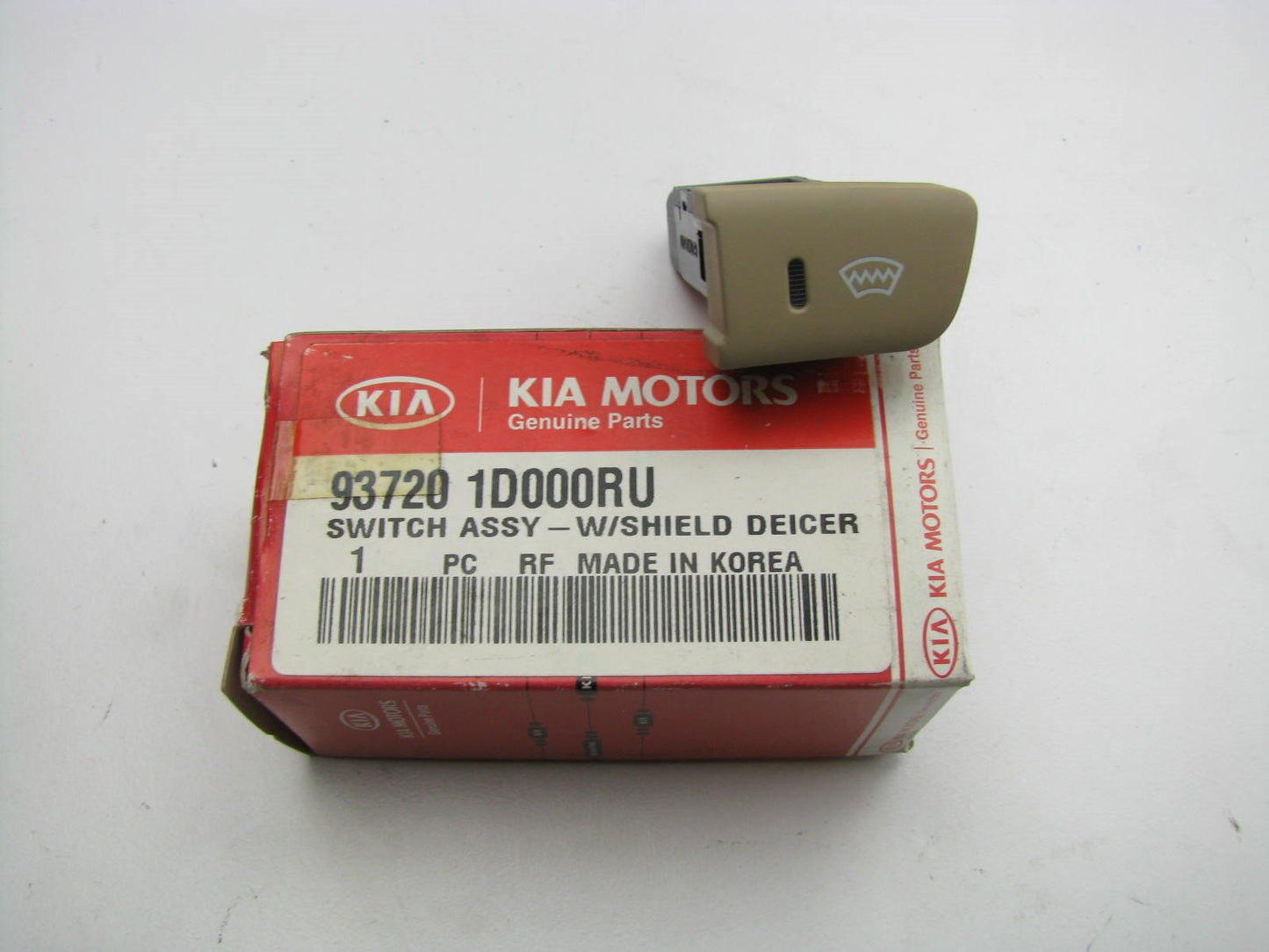 NEW - OEM Windshield Window Defroster Defogger Switch BEIGE For 07-11 Kia Rondo