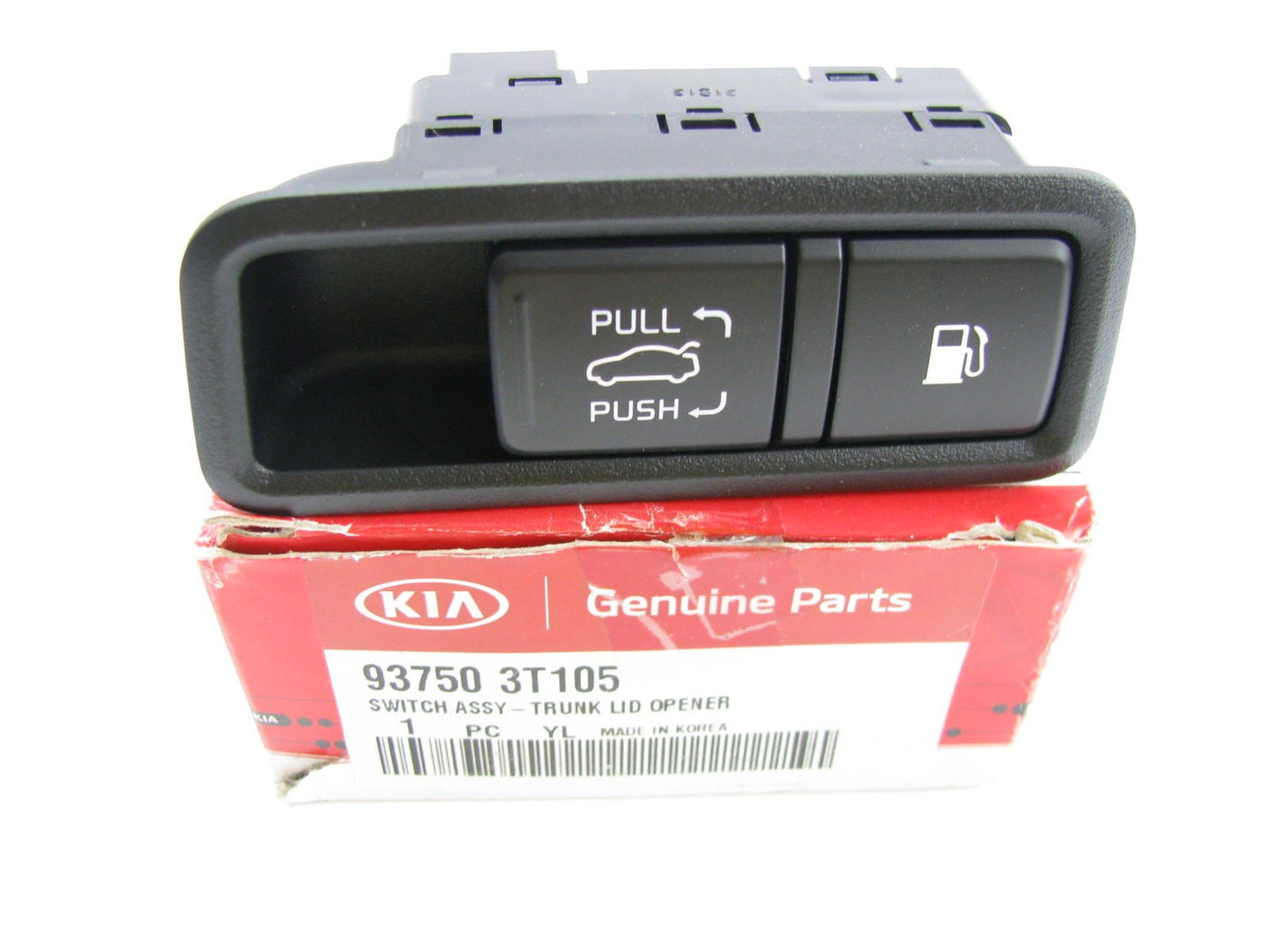 New OEM Black Trunk Lid Fuel Filler Gas Cap Release Switch For 2015-17 Kia K900