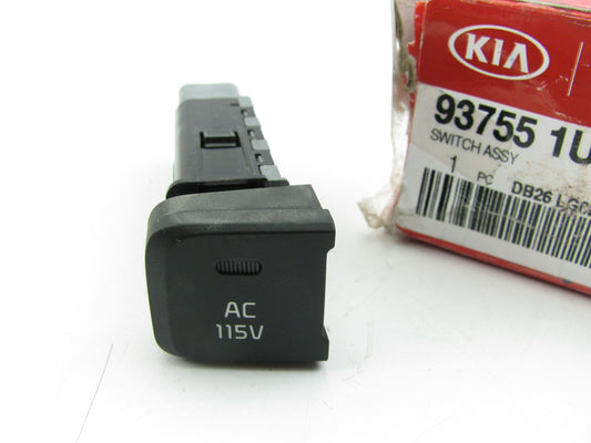 NEW - 115V AC Inverter Switch OEM For 2014-2015 Kia Sorento 937551U105