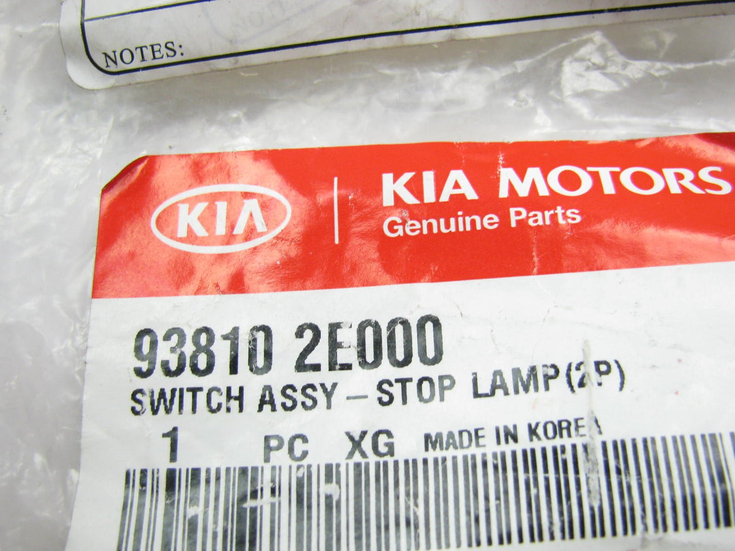 NEW - OEM 938102E000 Stop Brake Light Lamp Switch For 2005-2015 Kia