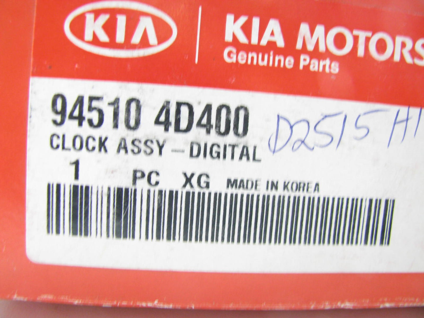 New OEM Dashboard Time Display Digital Clock For 08-12 Kia Sedona 945104D400