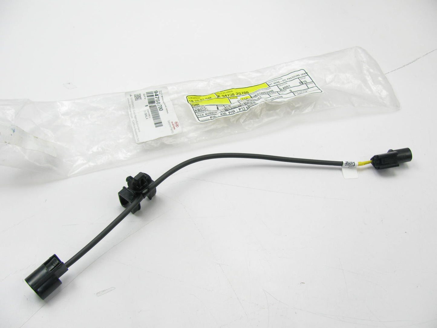 NEW Oil Pressue Sensor Extension Wire Wiring Harness OEM For Kia 947502G700