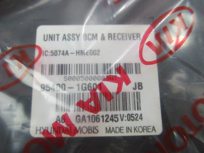 NEW - OEM 954001G601 Keyless Entry Receiver For 2007-2008 Kia Rio