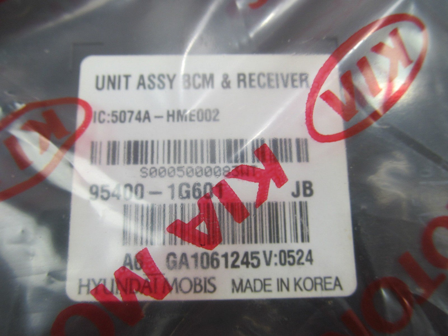 NEW - OEM 954001G601 Keyless Entry Receiver Module For 2007-2008 Kia Rio