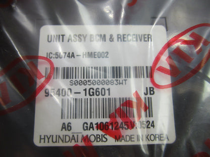 NEW - OEM 954001G601 Keyless Entry Receiver For 2007-2008 Kia Rio
