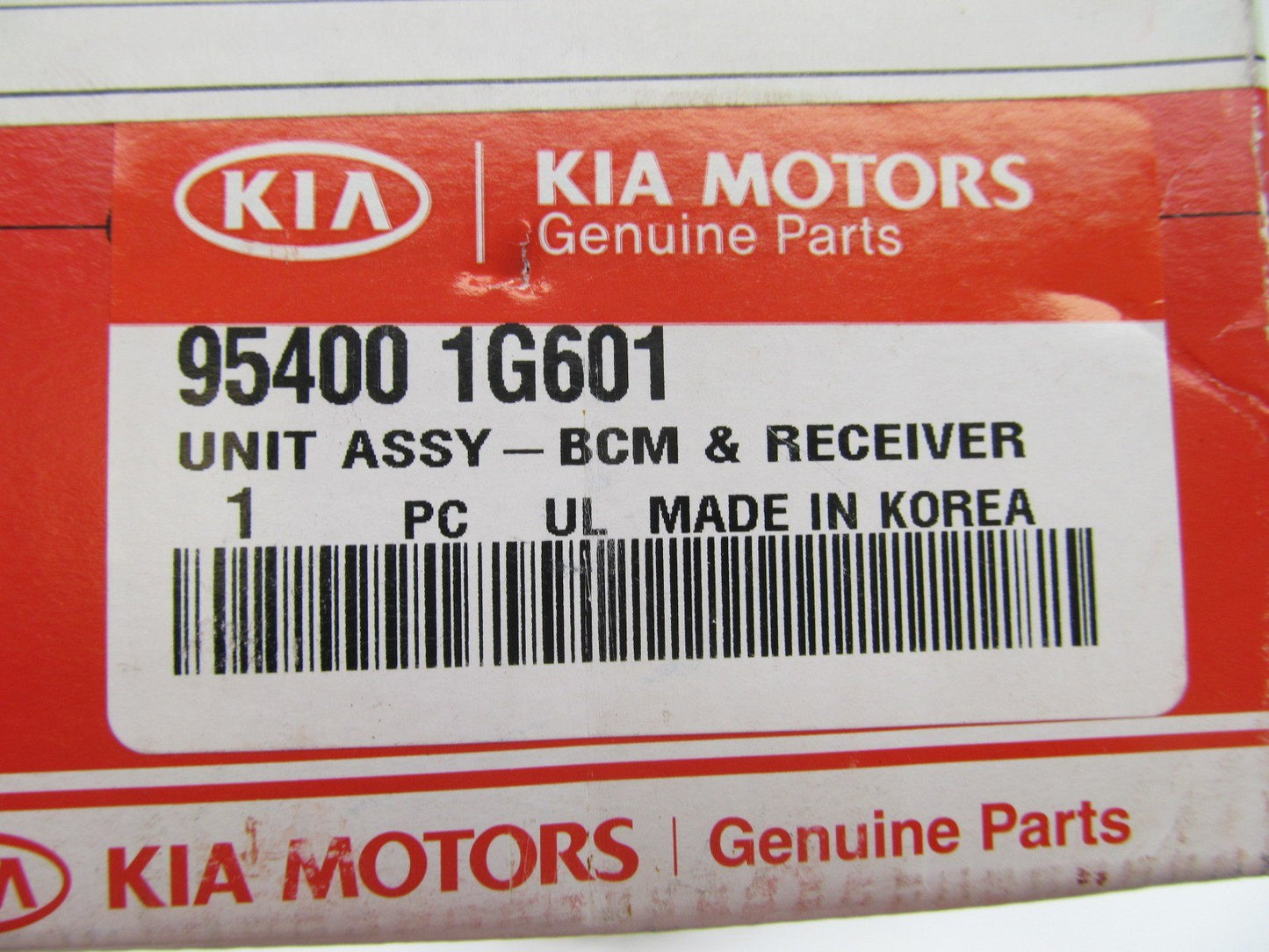 NEW - OEM 954001G601 Keyless Entry Receiver For 2007-2008 Kia Rio