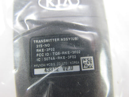 NEW Keyless Entry Remote Fob Transmitter OEM For 2012-2014 Kia Rio 954301W021