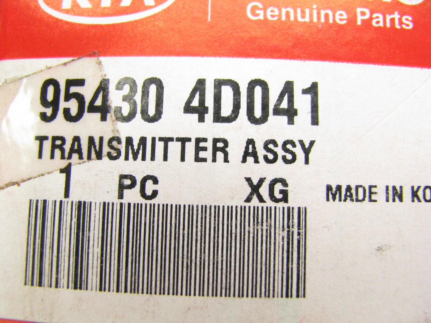 NEW OEM Keyless Entry Remote Fob Transmitter For 2006-12 Kia Sedona 95430-4D041
