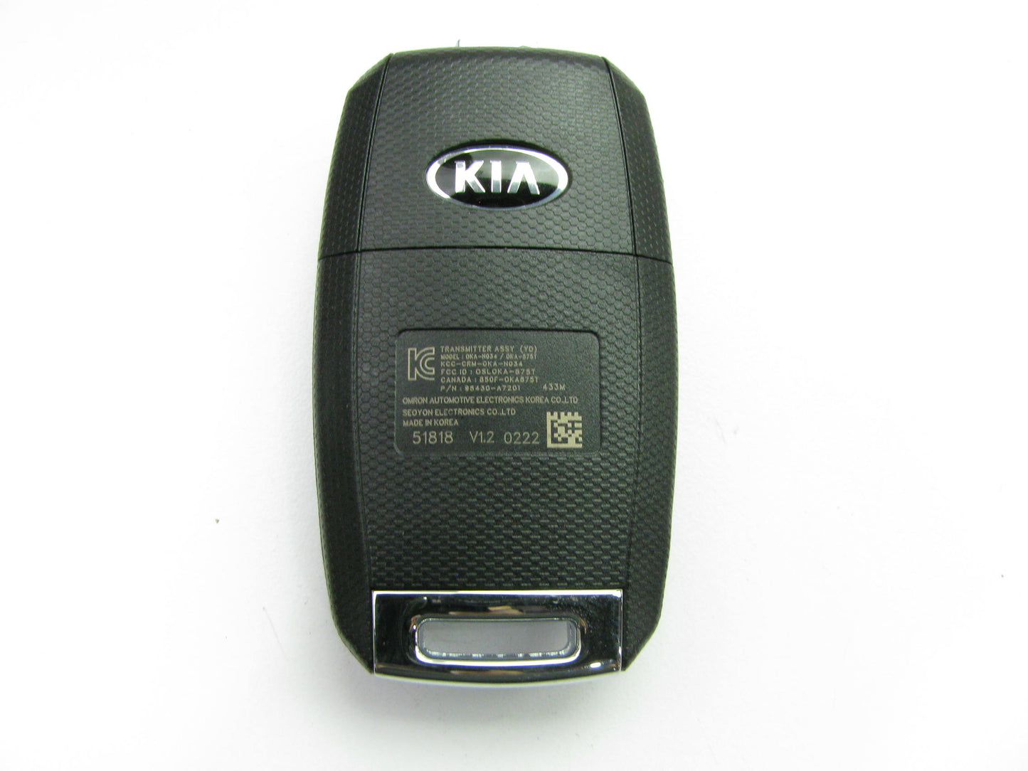 NEW Key Fob Keyless Entry Transmitter OEM For 2017-2018 Kia Forte 95430A7201