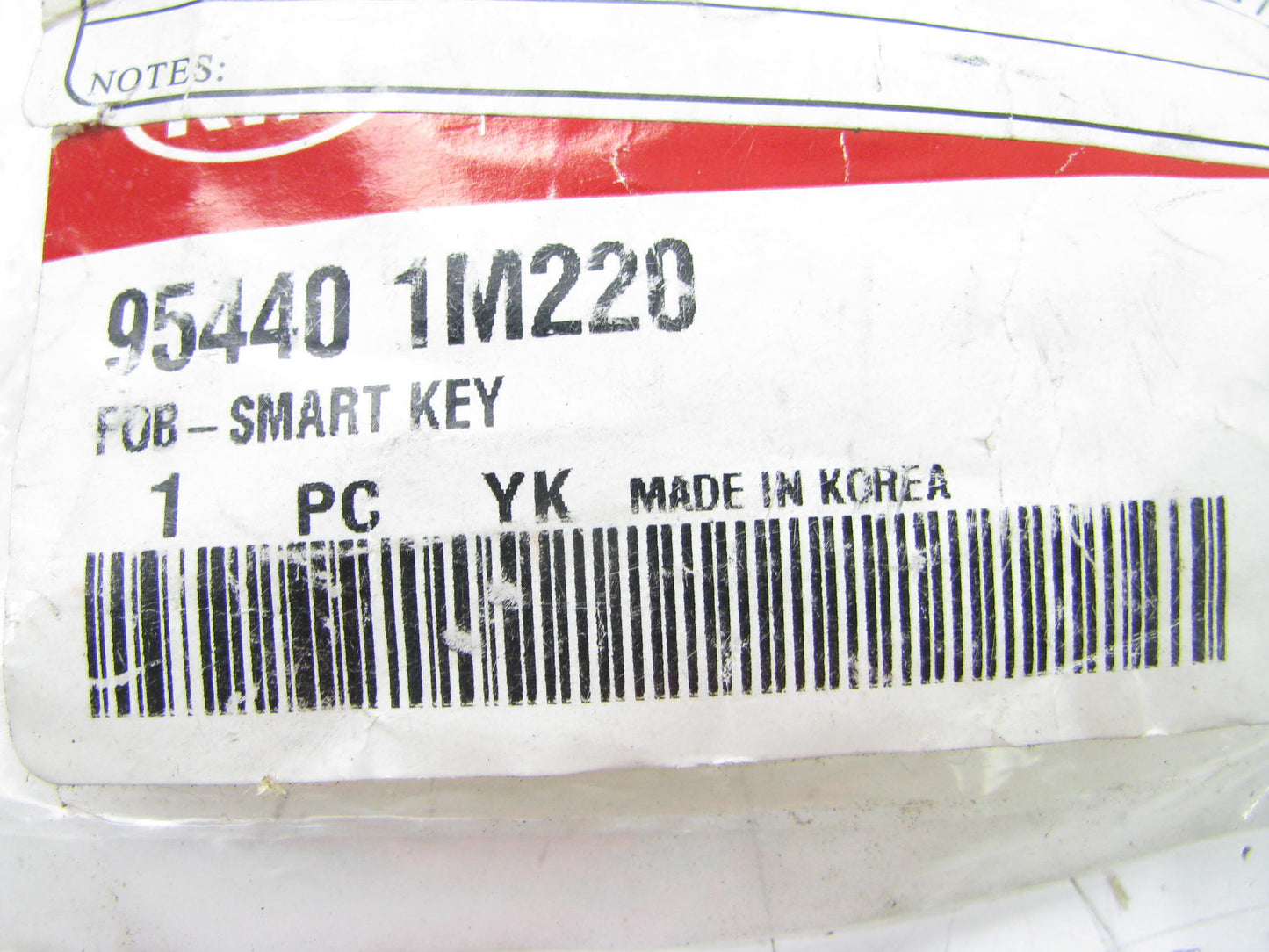 NEW - OEM 954401M220 Keyless Entry Remote FOB For 2010-2013 Kia Forte