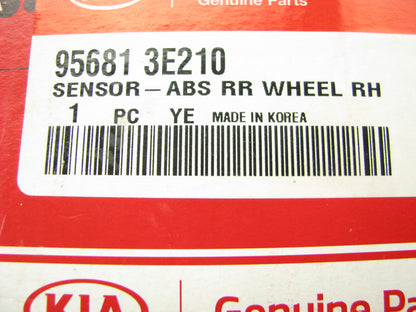 NEW - OEM 956813E210 Rear Right ABS Wheel Speed Sensor For 2003-2006 Kia Sorento