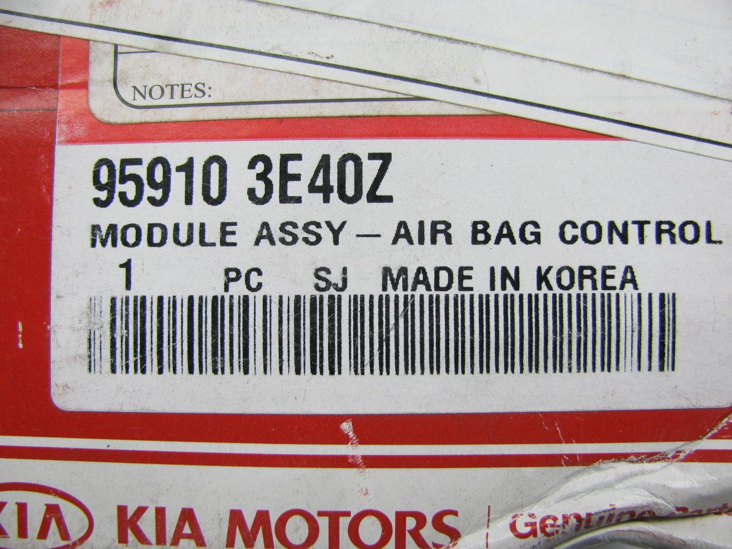 NEW - OEM 959103E40Z SRS Diagnostic Control Module For 2003-2004 Kia Sorento