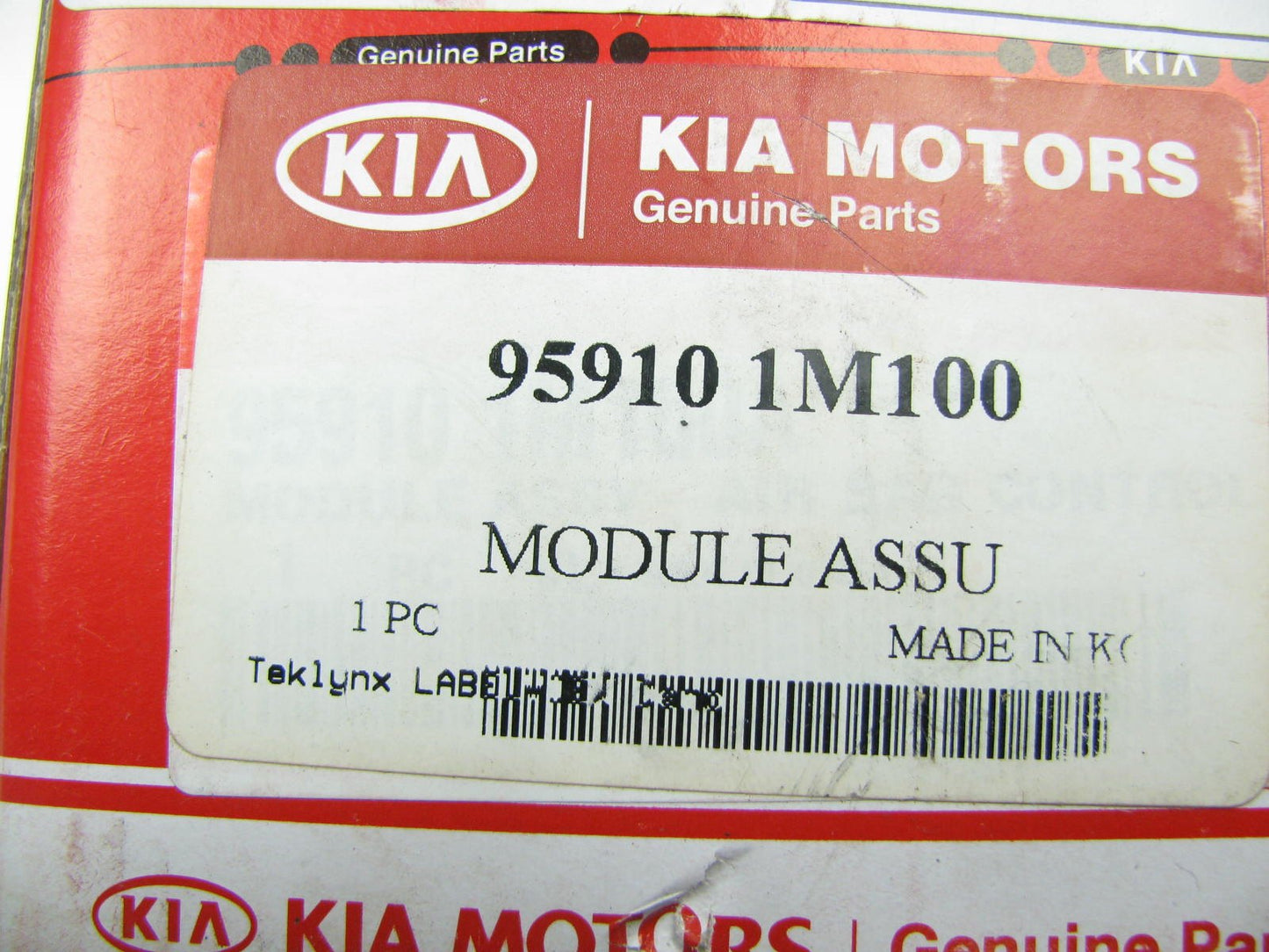 NEW GENUINE SRS Control Module OEM For Kia 2010-2011 Forte 959101M100