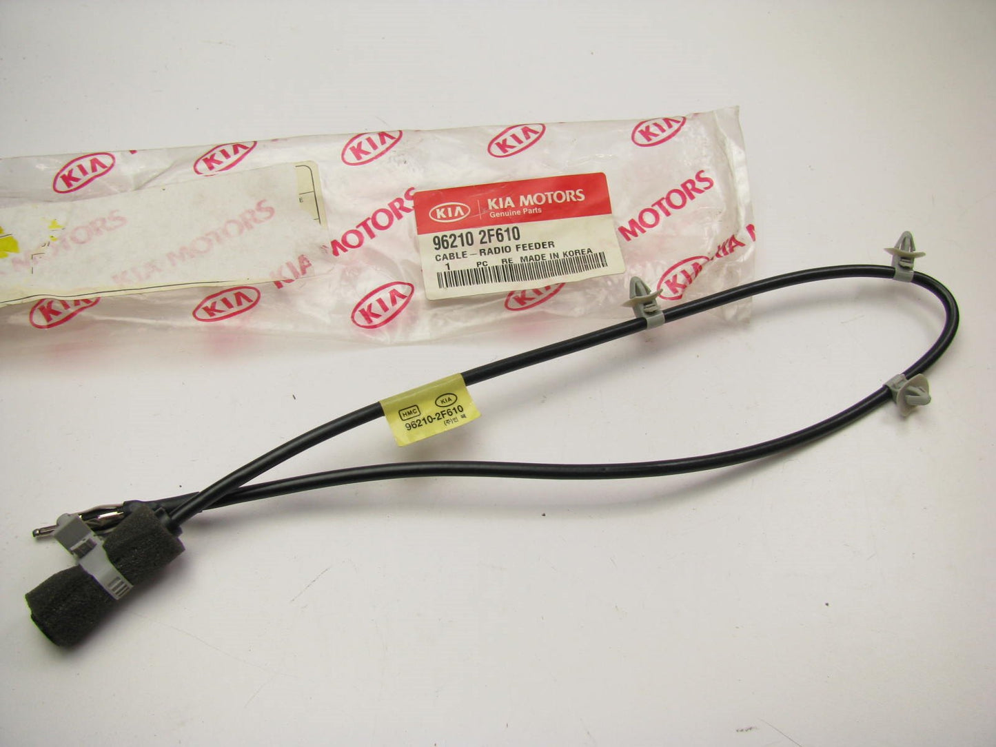 NEW - OEM Front Section Antenna Feeder Cable For 04-09 Kia Spectra 962102F610