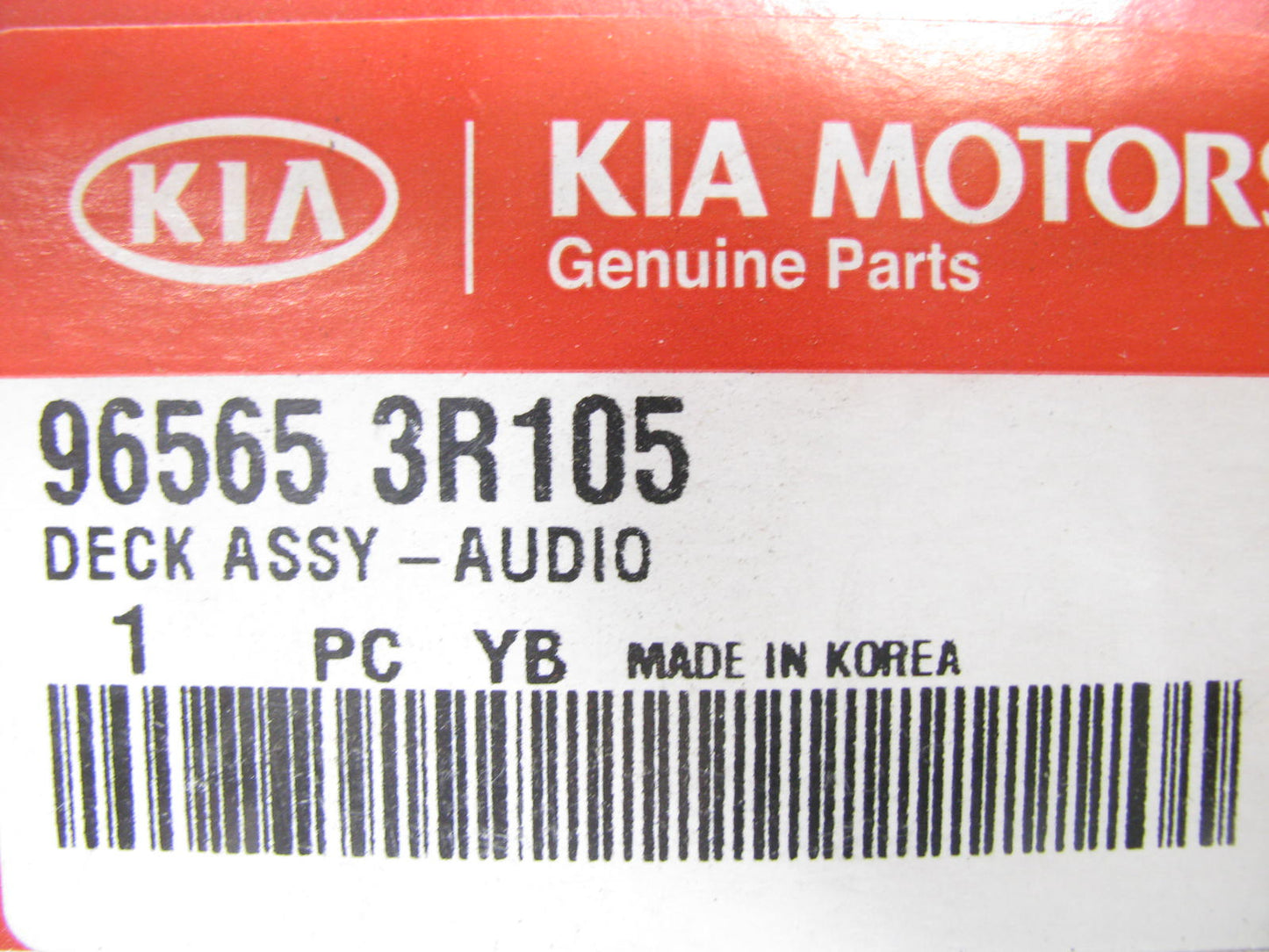 NEW GENUINE OEM Audio Radio Deck For 2013-2016 Kia Cadenza COMES AS SHOWN