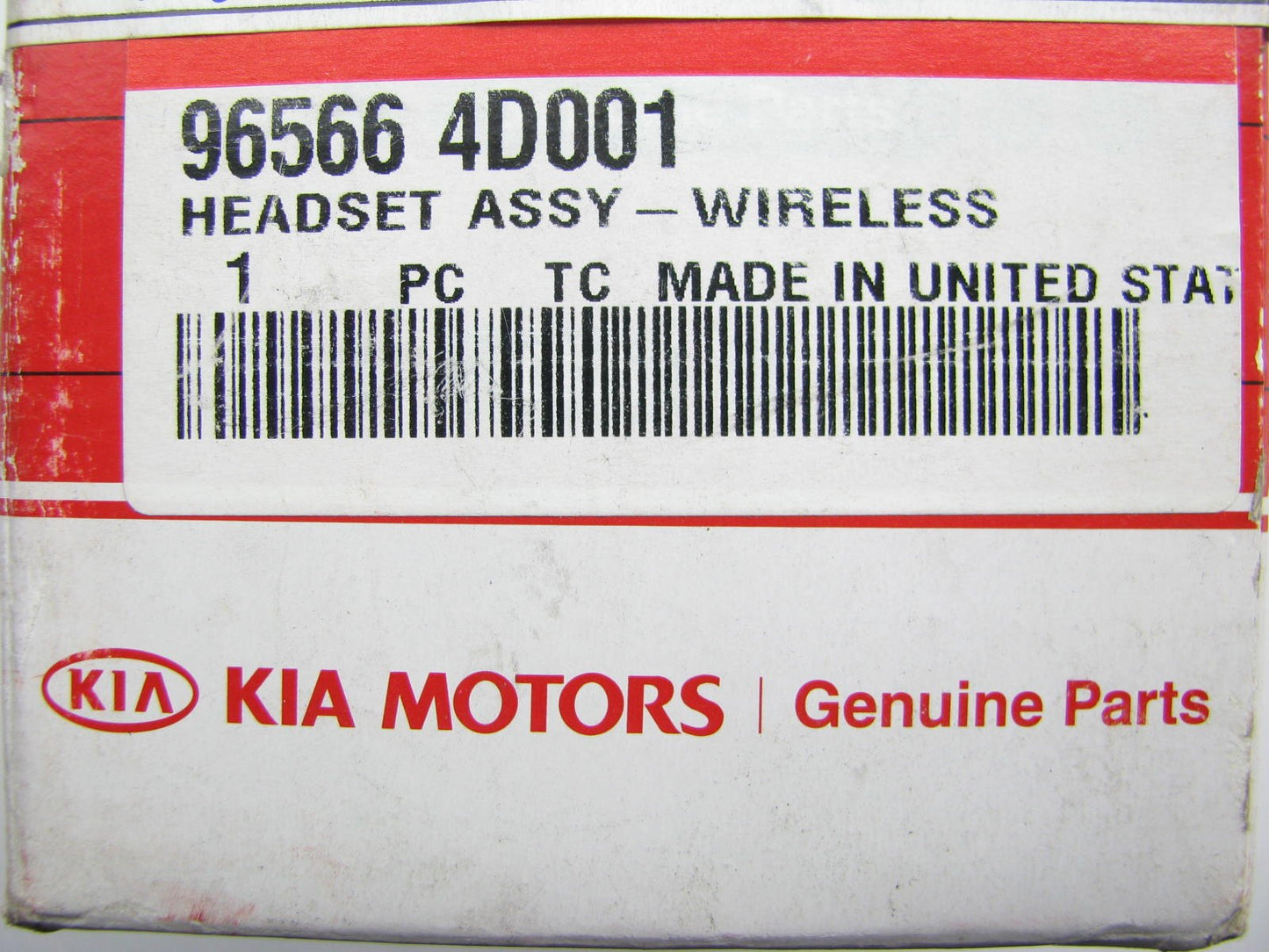 New OEM Wireless Entertainment System Headphones For 06-14 Kia Sedona 965664D001