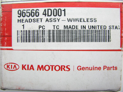 New OEM Wireless Entertainment System Headphones For 06-14 Kia Sedona 965664D001