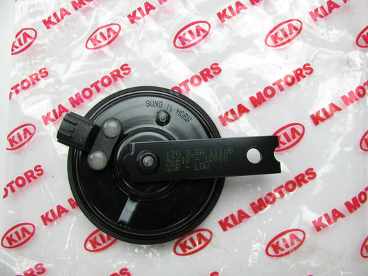 NEW - GENUINE - LOW NOTE Horn OEM For 2007-2008 Kia Rondo 966101D000