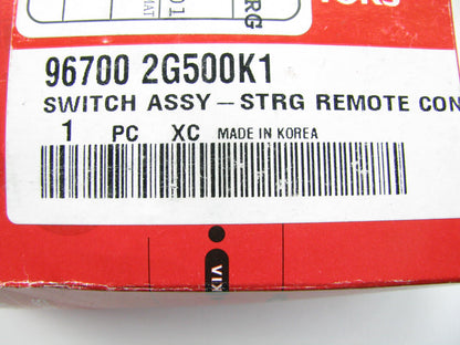 NEW - OEM Steering Radio Control Switch GRAY For 06-08 Optima 967002G500K1