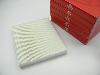 (5) NEW GENUINE Cabin Air Filters OEM For 06-10 Kia Optima 971332B010