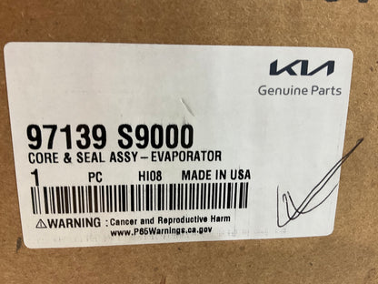 NEW - OEM 97139S9000 A/C Evaporator Core For 2020-2024 Kia Telluride