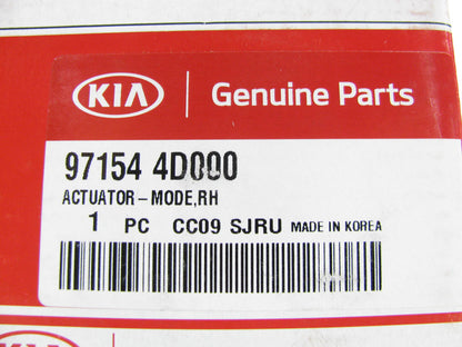 NEW Heater Blend Door Actuator, Right Side, OEM For 07-09 Kia Sedona 971544D000