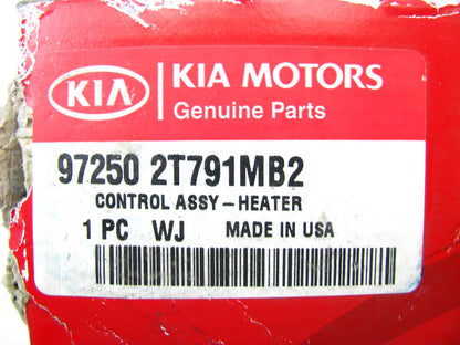 NEW - OEM HVAC A/C Temperature Control Panel Switch OEM For 2011-2013 Kia Optima