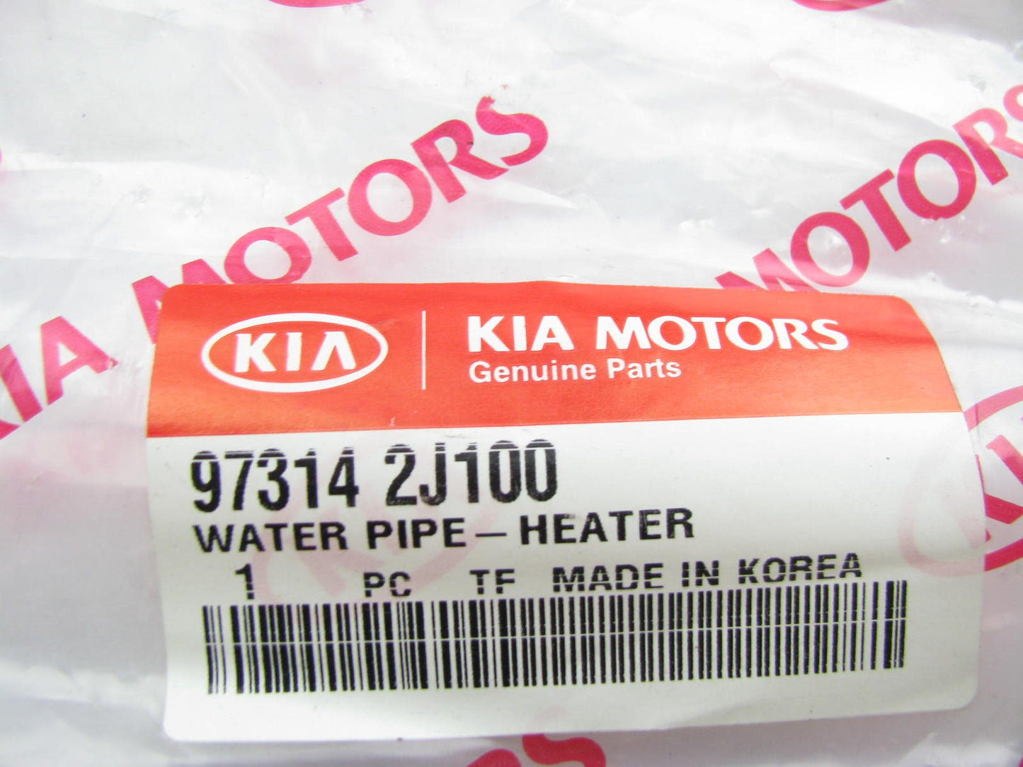 NEW GENUINE Heater Water Coolant Pipe Tube OEM For 2009 Kia Borrego 973142J100