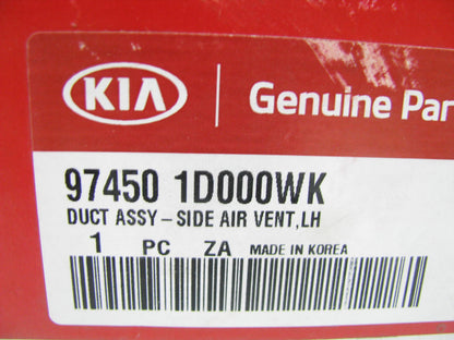 NEW - OEM 974501D000WK Left Side Air Duct A/C Air Vent For 2007-2010 Kia Rondo