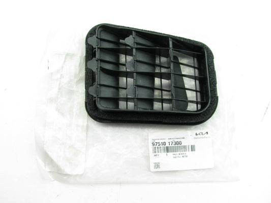 Left Quarter Panel Air Extractor Pressure Vent OEM For 18-21 Kia Rio 9751017300