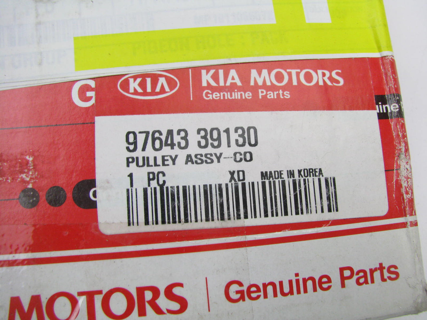 New OEM A/C Compressor Clutch Pulley 9764339130 Genuine For KIA